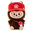 Детский набор Игрушка плед Лабуба в костюме Марио мягкая игрушка 60 см с пледом 1,20 x 1,50 м - миниатюра 1
