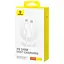 Дата кабель Baseus Superior Series 2 USB4 Full-Function Type-C to Type-C 240W (1m) (P10365200211) Moon White - мініатюра 6