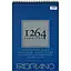 Альбом для рисунку Fabriano на спіралі 1264 А3 (29.7х42 см) 200г/м2 40л чорний папір - мініатюра 1