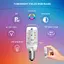 Світлодіодні лампи TobeBright 2W E14 RGB, що змінюють колір, E14 затемнення капсульний світлодіодний пульт дистанційного керування - мініатюра 3