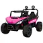 Електромобіль дитячий Bambi M 6205EBLR-8 24V USB EVA Bluetooth рожевий - мініатюра 1