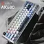 Клавіатура Ajazz AK680 MAX (8+8K) Magnetic Switch Blue White Dark Blue Keycaps (AK680-M-BWD-A) - мініатюра 3
