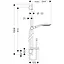Душовий набір Hansgrohe Raindance Select S 150/90 см 3jet з мильницею Chrome 27803000, Хром - мініатюра 3
