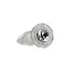 Анальна пробка Pillow Talk Fancy Luxurious Glass Anal Plug 10.1 см (прозорий) - мініатюра 2