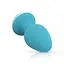 Анальна пробка Cala Azul Blanca Vibrating Anal Plug 8.3 см (бірюзовий) - мініатюра 2