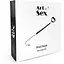 Анальний гак із нашийником з натуральної шкіри Art of Sex - Anal hook, Чорний - мініатюра 4