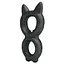Ерекційне кільце Crazy Bull Super Soft Silicone Toran, чорне PRETTY LOVE BI-210365 103644 - мініатюра 7