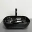 Умивальник VBI Ravenna black glossy накладний VBI-011227, Чорний - мініатюра 2