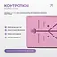 Коврик для йоги профессиональный EasyFit Pro каучук 5 мм Розовый - миниатюра 6