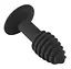 Анальна пробка з вібрацією Orion Black Velvets Twist plug 10.7 см (чорний) - мініатюра 2