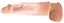 Насадка на пенис Nature Skin Extension Sleeve 19.5 см телесный - миниатюра 5