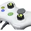 Накладки на стики Thumb Grips 2-pack для PS4-PS5-Xbox FootPrint Green [47554] - миниатюра 2