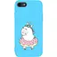 Чехол-накладка Toto Matt TPU 2 mm Print Case Apple iPhone 7/8/SE 2020 #3 Unicorn Donut Sky Blue - миниатюра 1