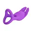 Виброкольцо Pretty Love Silas Vibrant Penis Ring 9.5 см фиолетовый - миниатюра 7