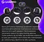 Геймпад джойстик GamePro GP-X13-W Xinput Bluetooth/2.4G/USB (Switch/PC/iOS/Android) White - мініатюра 12