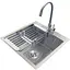 Комплект мойка + смеситель Romzha Arta U-450 (C) - миниатюра 1