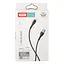 Кабель XO NB-Q165 3A fast charging usb cable Lightning Чорний - мініатюра 2