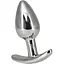 Анальная пробка Pillow Talk Sneaky Luxurious Stainless Steel Anal Plug - миниатюра 1