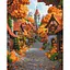 Картина за номерами "Жовтневе містечко" BS54183, 40х50 см - мініатюра 1