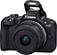 Бездзеркальний фотоапарат Canon EOS R50 Kit RF-S 18-45mm f4.5-6.3 IS STM Black (5811C033) UA [87265] - мініатюра 3