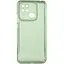 Чохол TPU Starfall Clear для Xiaomi Redmi 10C Зелений - мініатюра 3