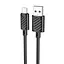 Кабель HOCO X88 Gratified charging data cable for Micro Black - мініатюра 1