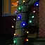 Гирлянда-нить уличная 100 led с переходником 10 м Разноцветный - миниатюра 4