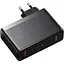 Зарядний пристрій Baseus GaN5 Pro 140W (2 x Type-C + USB) + Кабель Type-C + Type-C) Black (CCGP100201) - мініатюра 2