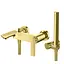 Змішувач для ванни Kohlman Experience gold настінний KPL-QW110EGD Золотий - мініатюра 1