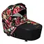 Люлька Cybex Mios Lux R Spring Blossom Dark + Комплект текстилю для прогулянкового блоку Cybex Mios Spring Blossom Dark + Шасі для коляски Cybex Mios LS RBA Chrome Brown - мініатюра 4