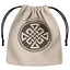 Мішечок для кубиків Q-Workshop Celtic Beige & black Dice Bag (BCEL101) - мініатюра 1