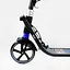 Самокат Best Scooter складаний 64х16х93-103 см Чорно-блакитний 000231311 - мініатюра 3
