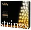 Twinkly Smart LED Гірлянда Twinkly Strings AWW 400, Gen II, IP44, довжина 32м, кабель чорний - мініатюра 1