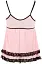 Комплект Cottelli Collection Lingerie Babydoll and String M розовый - миниатюра 5