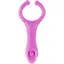 Эрекционное кольцо Toy Joy Vibrating Clit-stim C-ring 10 см розовый - миниатюра 1