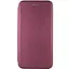 Кожаный чехол-книга Classy для Samsung Galaxy M54 5G Бордовый - миниатюра 1
