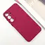 Чехол TPU Getman Liquid Silk Full Camera для Samsung Galaxy S23 FE Бордовый / Marsala - миниатюра 2