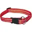 Ошейник для собак Croci Soft Reflective светоотражающий из нейлона 35-55 см красный - миниатюра 1