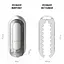 Вібромастурбатор Tenga Flip Zero Electronic Vibration White, змінна інтенсивність, розкладний - мініатюра 2
