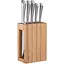 ARDESTO Набір ножів Black Mars 6 пр., нержавіюча сталь, бамбуковий блок - мініатюра 1