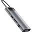 USB-хаб Baseus Metal Gleam Series 9-in-1 Multifunctional Type-C HUB Docking Station Space Gray (CAHUB-CU0G) [72635] - мініатюра 1