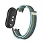 Ремінець Amazfeel для фітнес-браслета Mi Band 8 та 9 нейлоновий зелений та синій - мініатюра 3