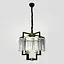 Элегантная люстра в стиле современной классики Ø 50х50 см Line F | Ст. MJ348-500 BK+CL - миниатюра 5