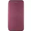 Шкіряний чохол-книжка Classy для ZTE Nubia V60 Бордовий - мініатюра 1
