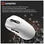Мишка GamePro Genesis Ranker Wireless/Bluetooth/USB White (GM012W) - мініатюра 8