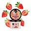 Мус для тіла Суничний йогурт Organic Shop 250 мл - мініатюра 1