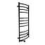 Полотенцесушитель UNIO LDE EL 1200-500-12 BLK Лестница Дуга Элит черная (21554) - миниатюра 3