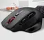 Ігрова комп'ютерна миша E-YOOSO X-31 мишка з USB приймачем 2.4G і 4800 DPI, чорна  - мініатюра 5