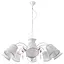 Люстра подвесная Brille с абажуром классическая E14 40W WH (BKL-573S/8) - миниатюра 1