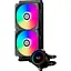 СВО PcCooler DA240 ARGB Black (DA240-BKAWXX-GL) - мініатюра 1